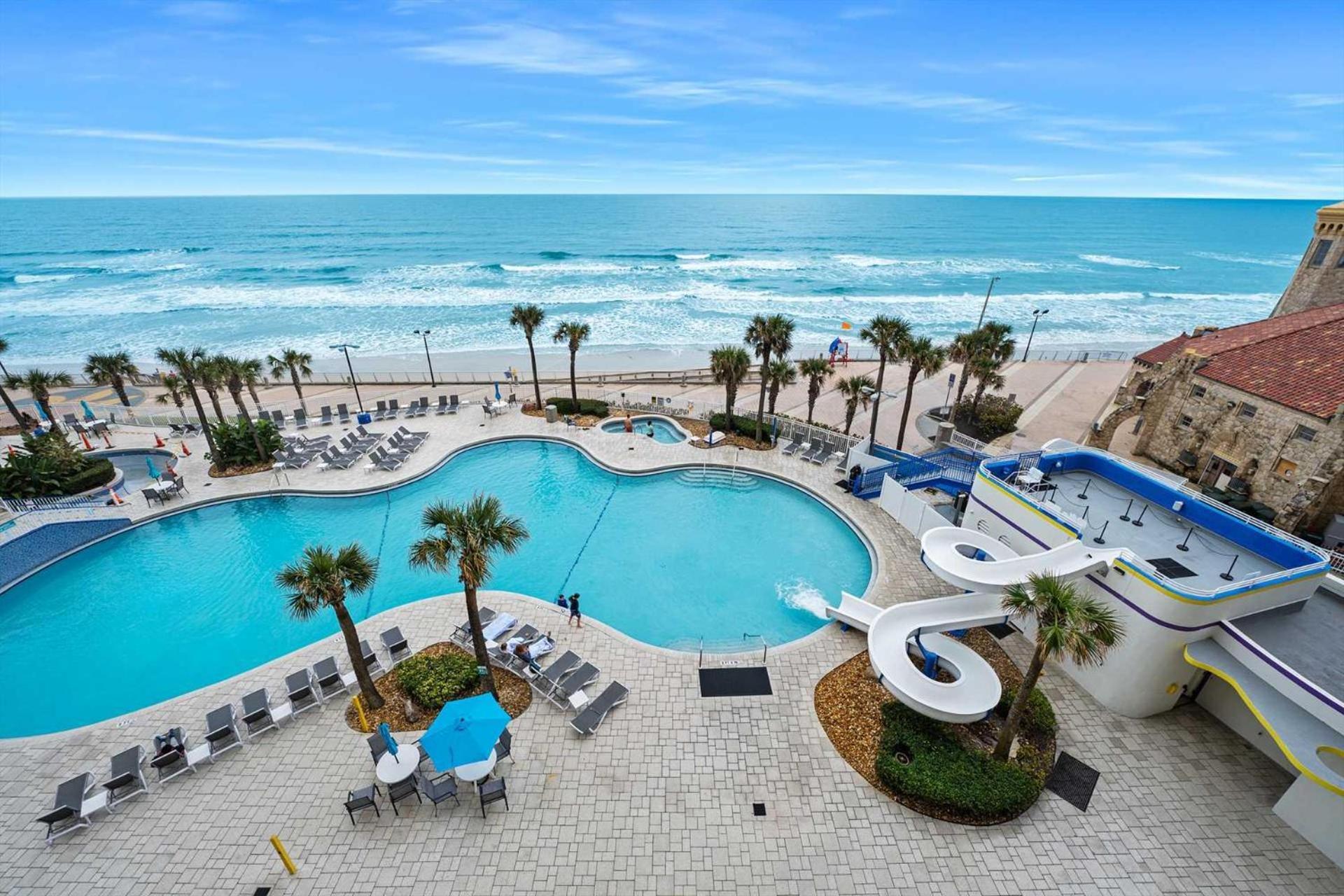 Luxury 6Th Floor 1 Bedroom Condo Direct Oceanfront Wyndham Ocean Walk Resort Daytona Beach | 610 Εξωτερικό φωτογραφία